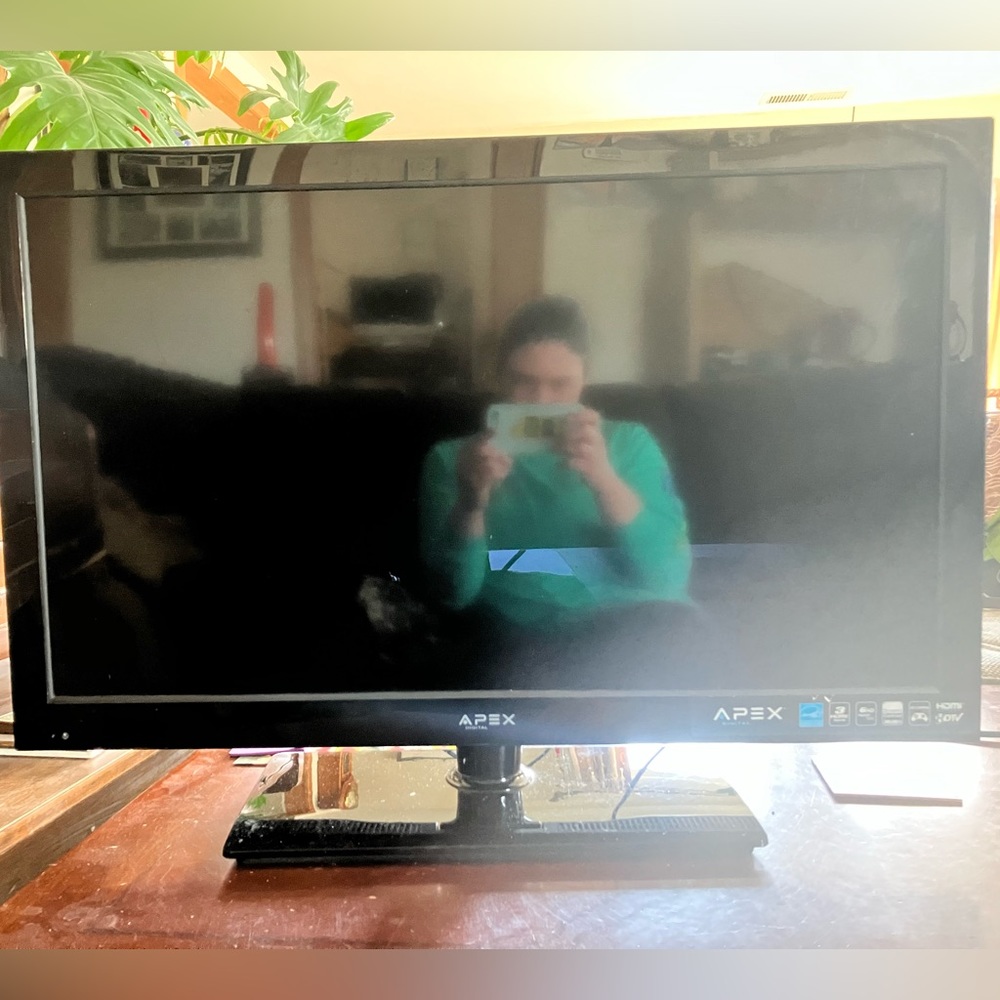 Apex digital 27” (32” wide, 22” tall) HD TV